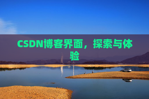 CSDN博客界面,探索与体验